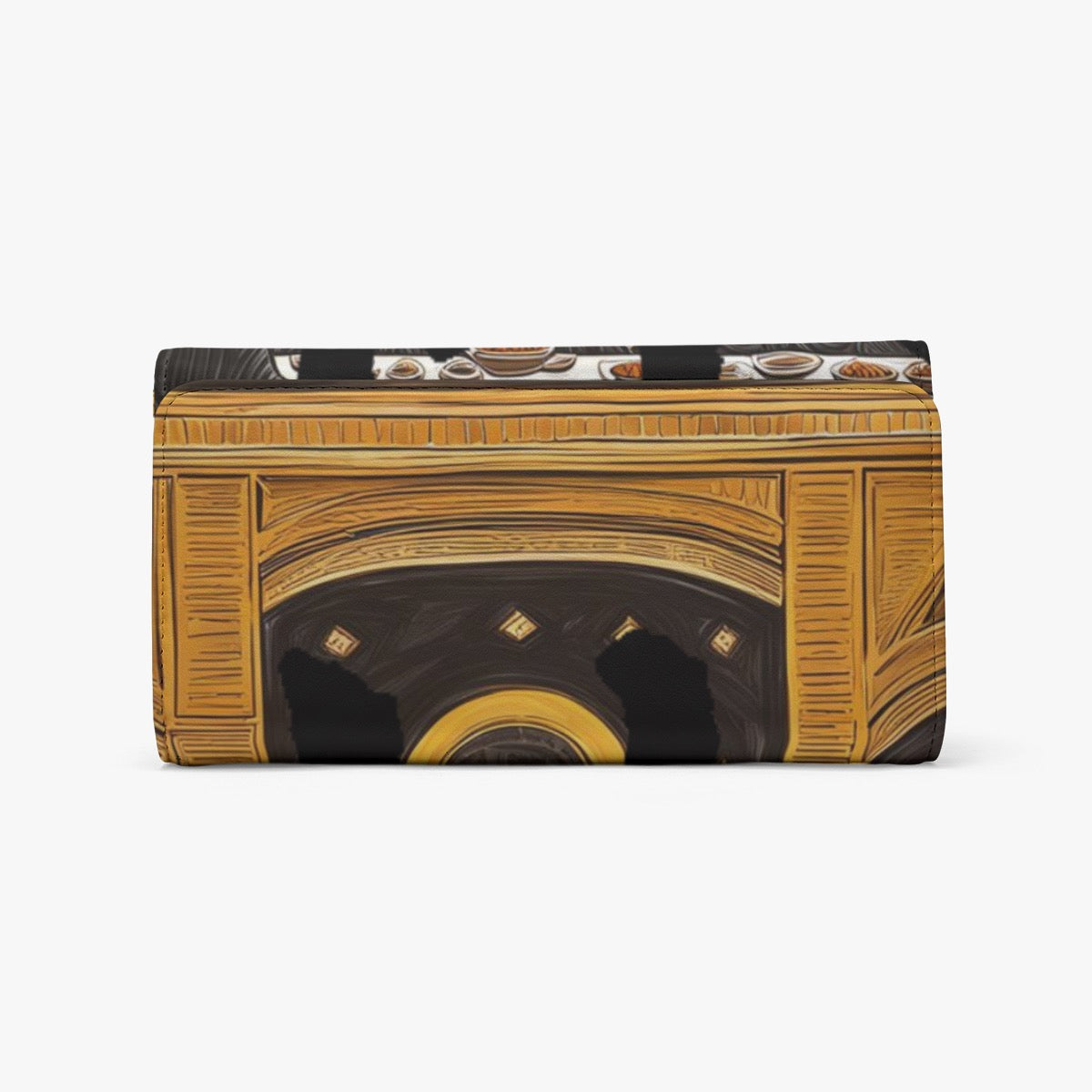林 'The Black Supper' Foldable Wallet