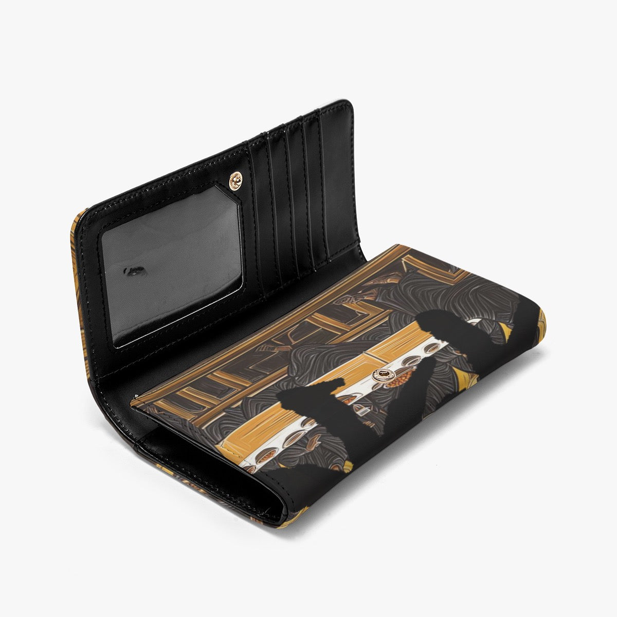 林 'The Black Supper' Foldable Wallet