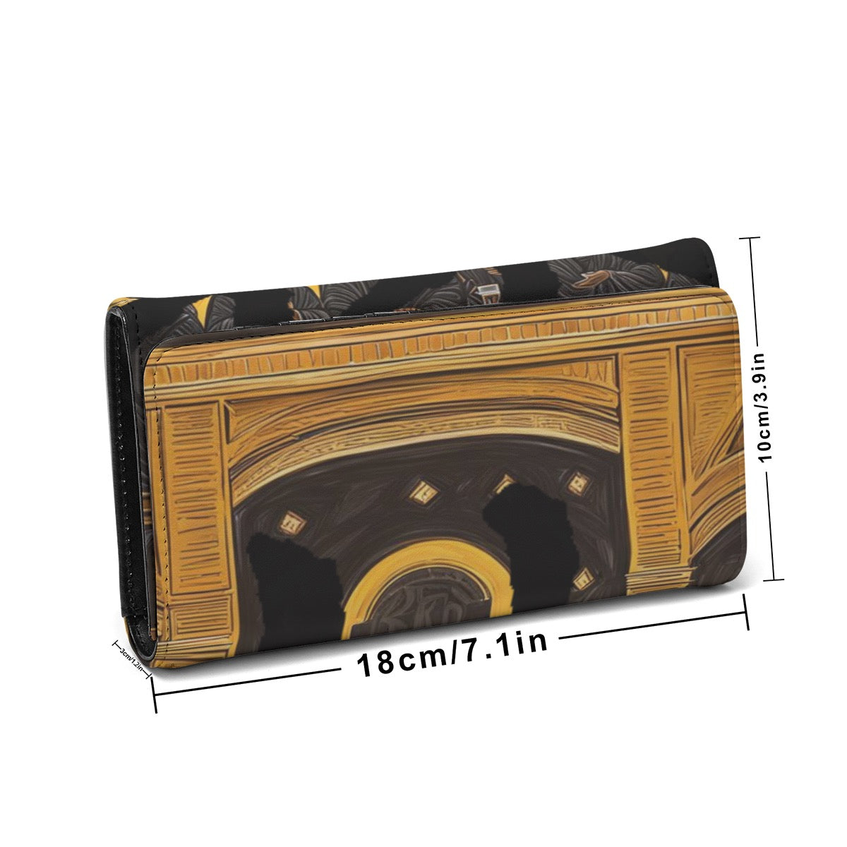 林 'The Black Supper' Foldable Wallet