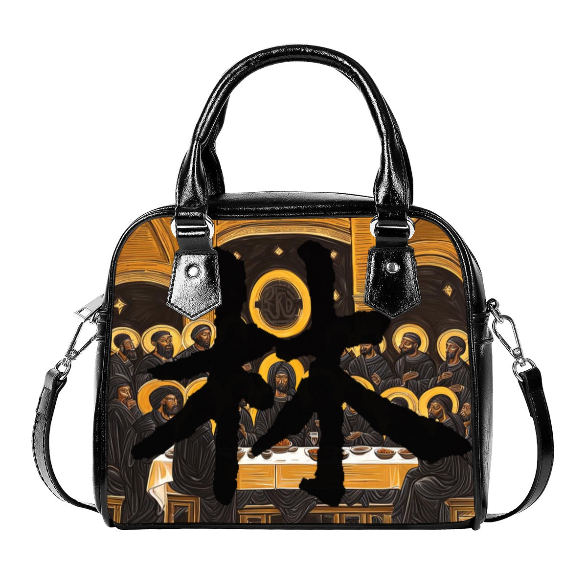 林 'The Black Supper' Handbag With Single Shoulder Strap