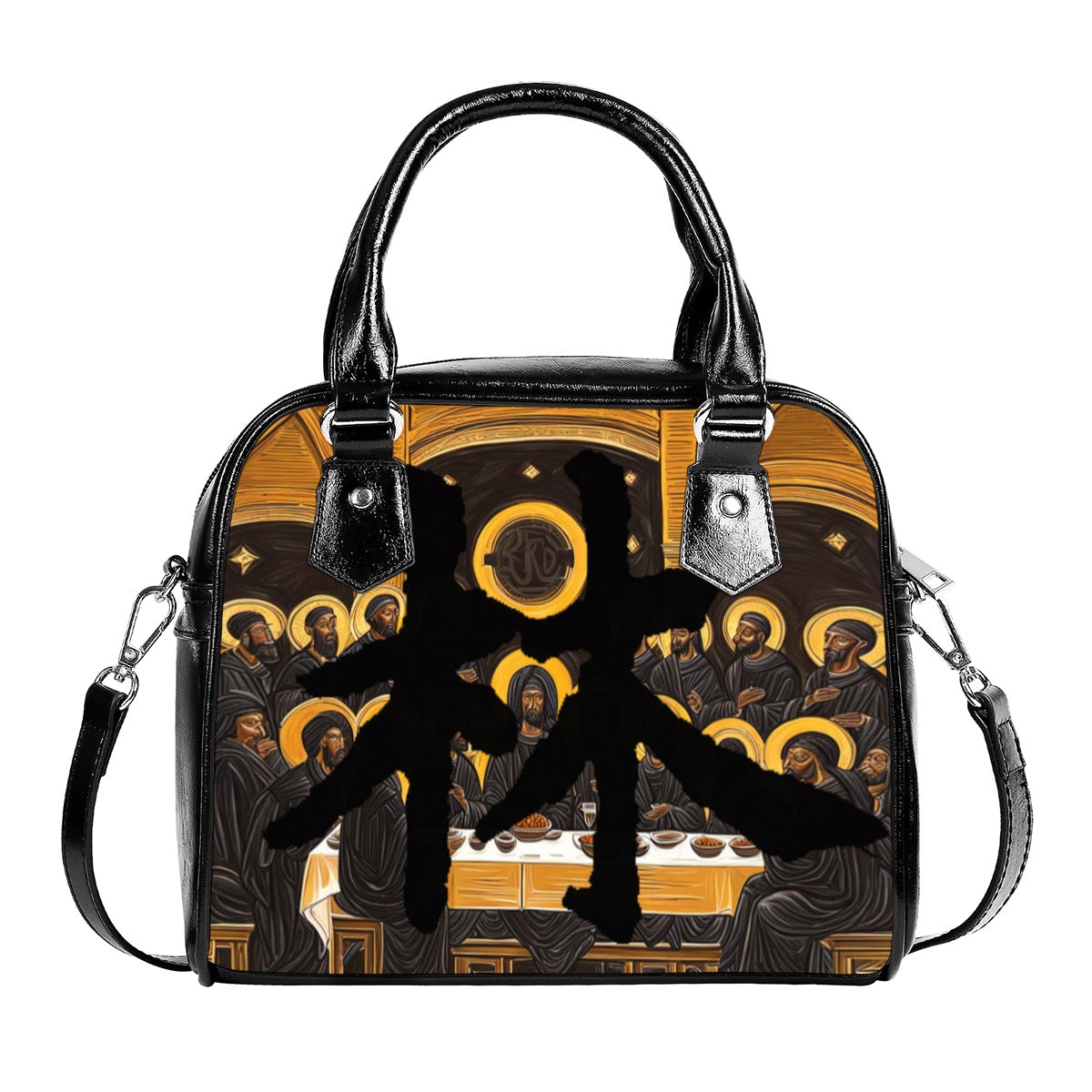 林 'The Black Supper' Handbag With Single Shoulder Strap