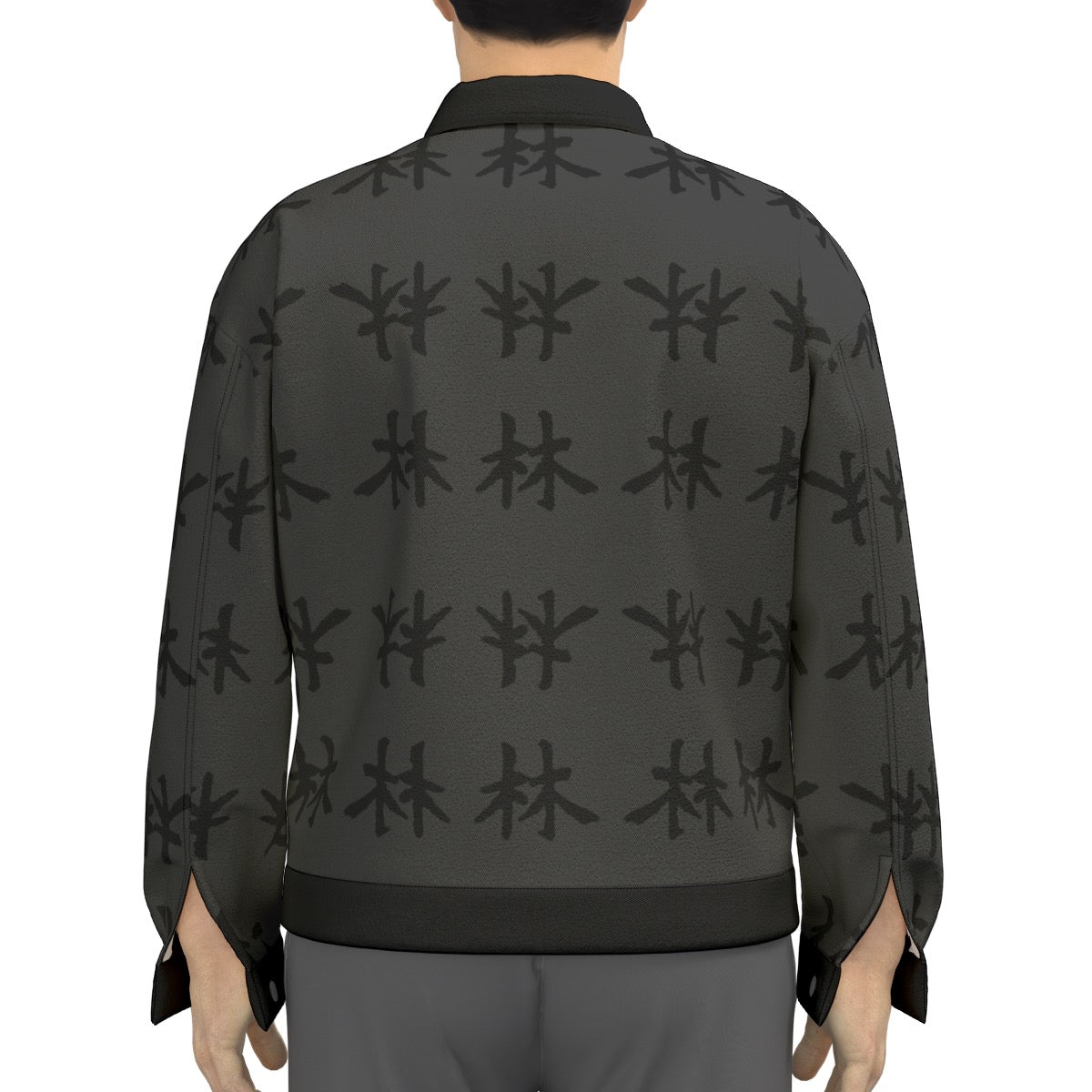 林 SHDW Unisex Lapel Jacket | 245GSM Cotton