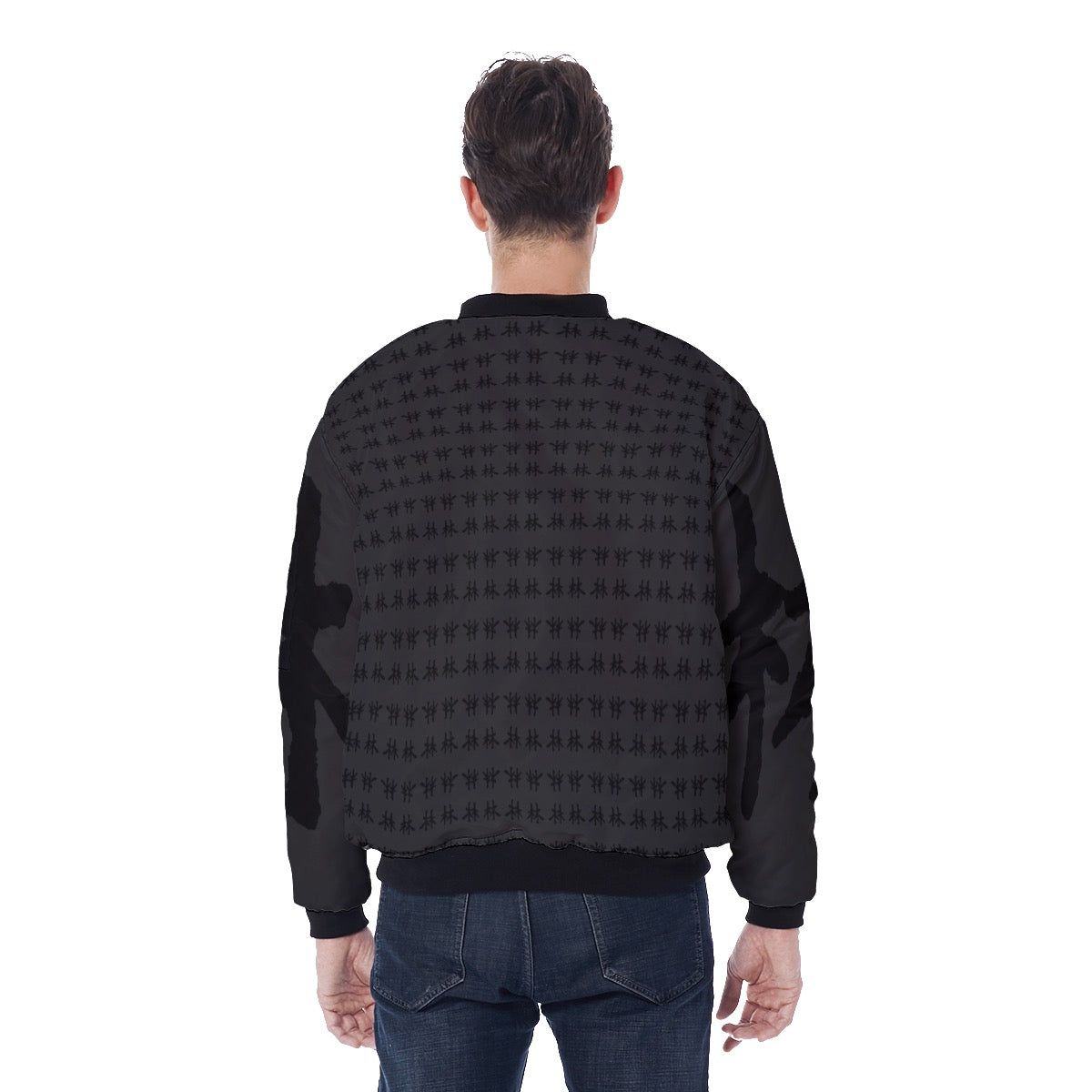 林 SHDW Print Men's Bomber Jacket