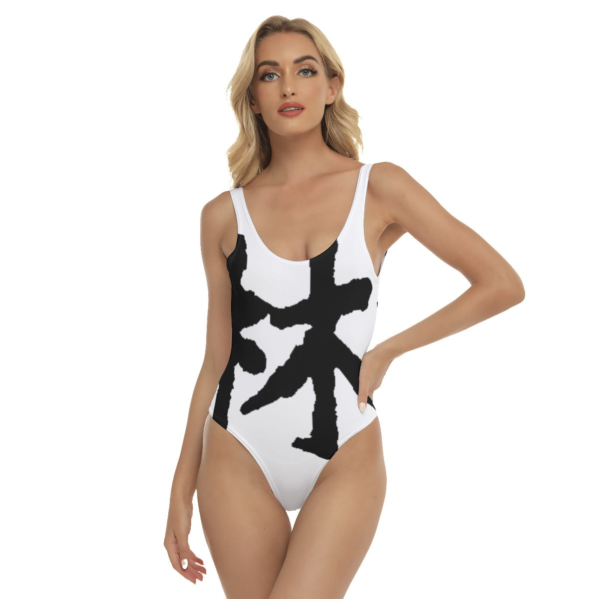林 Ferno Print Women's One-piece Swimsuit