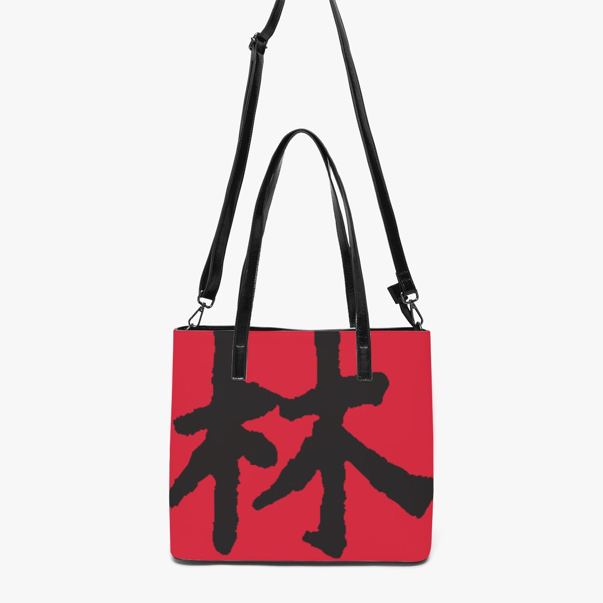 林 RED Ferno PU Tote Bag