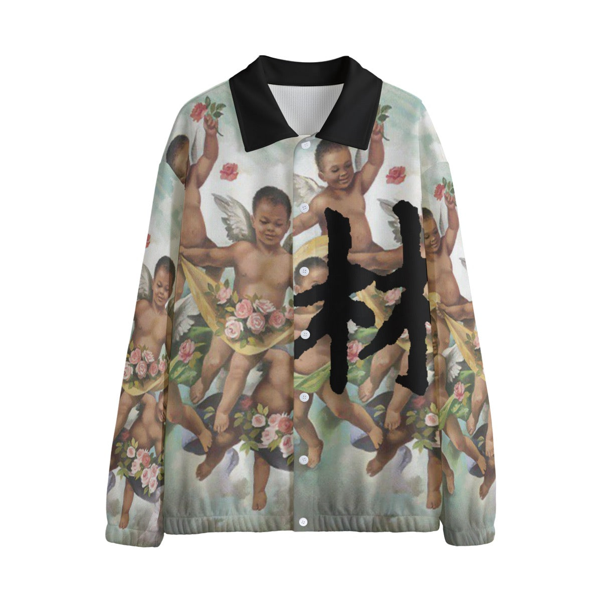 林 Guardian Angels Unisex Stand-up Collar Outerwear