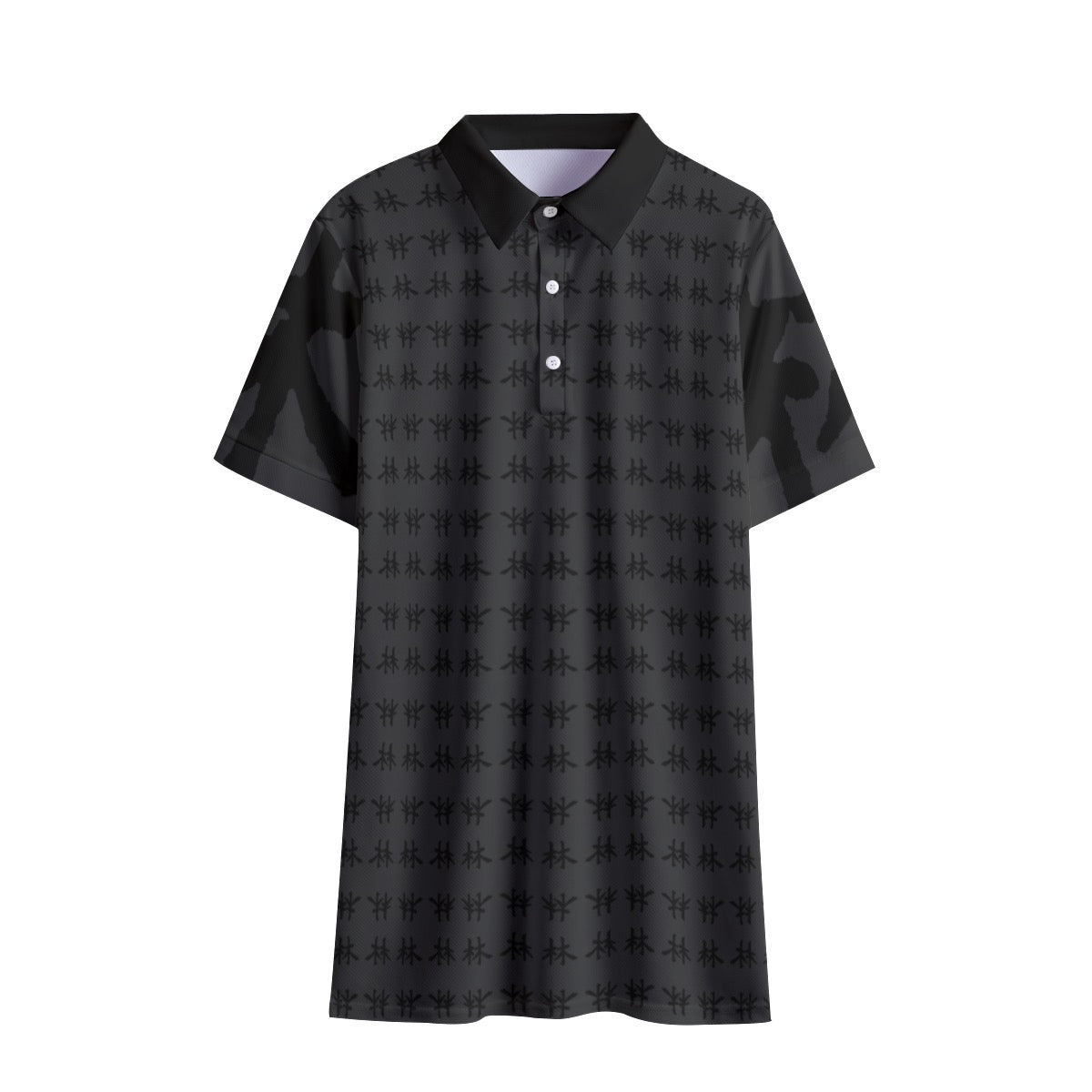 林 SHDW Print Women's Polo Shirt | Birdseye