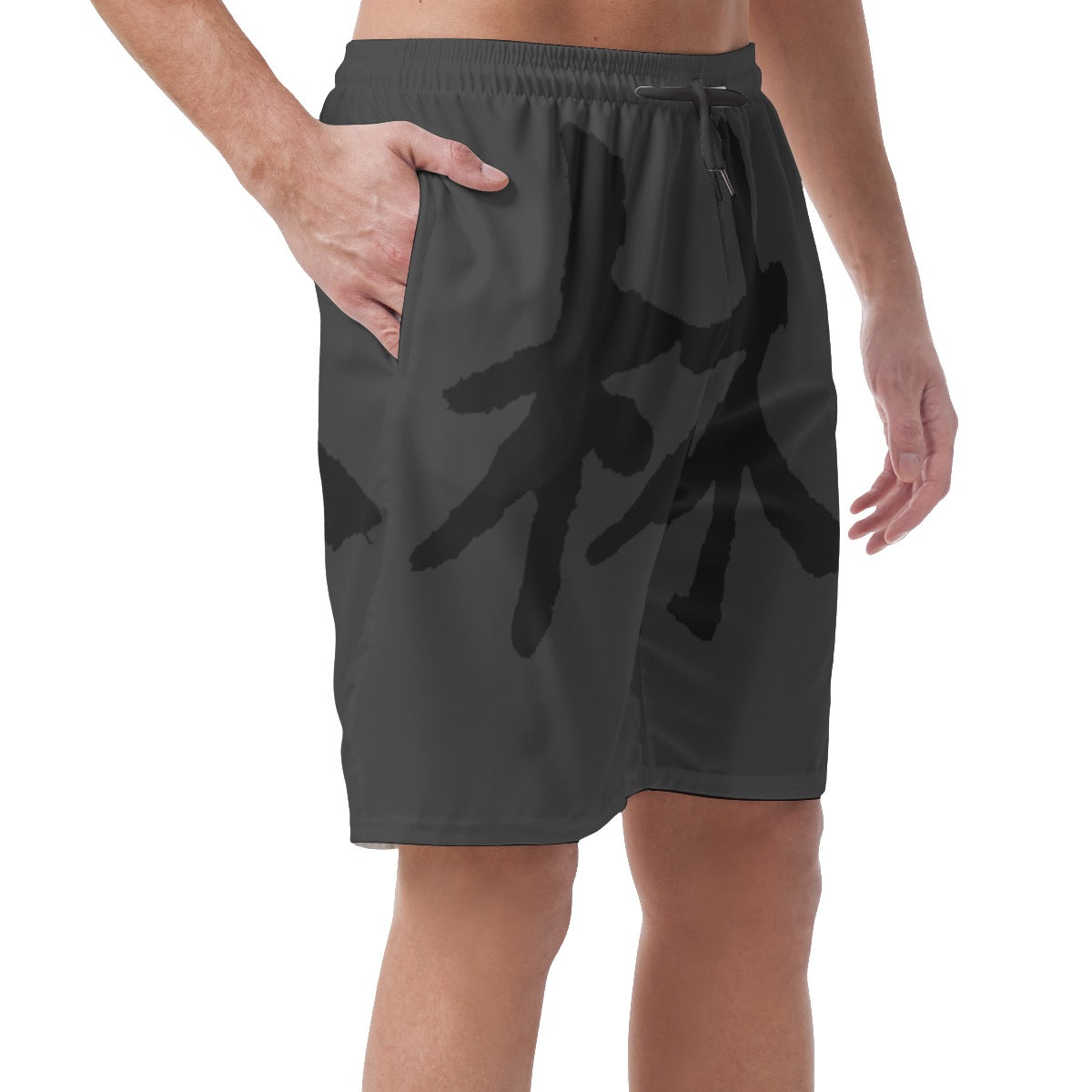 林 SHDW Print Men's Casual Short Pants