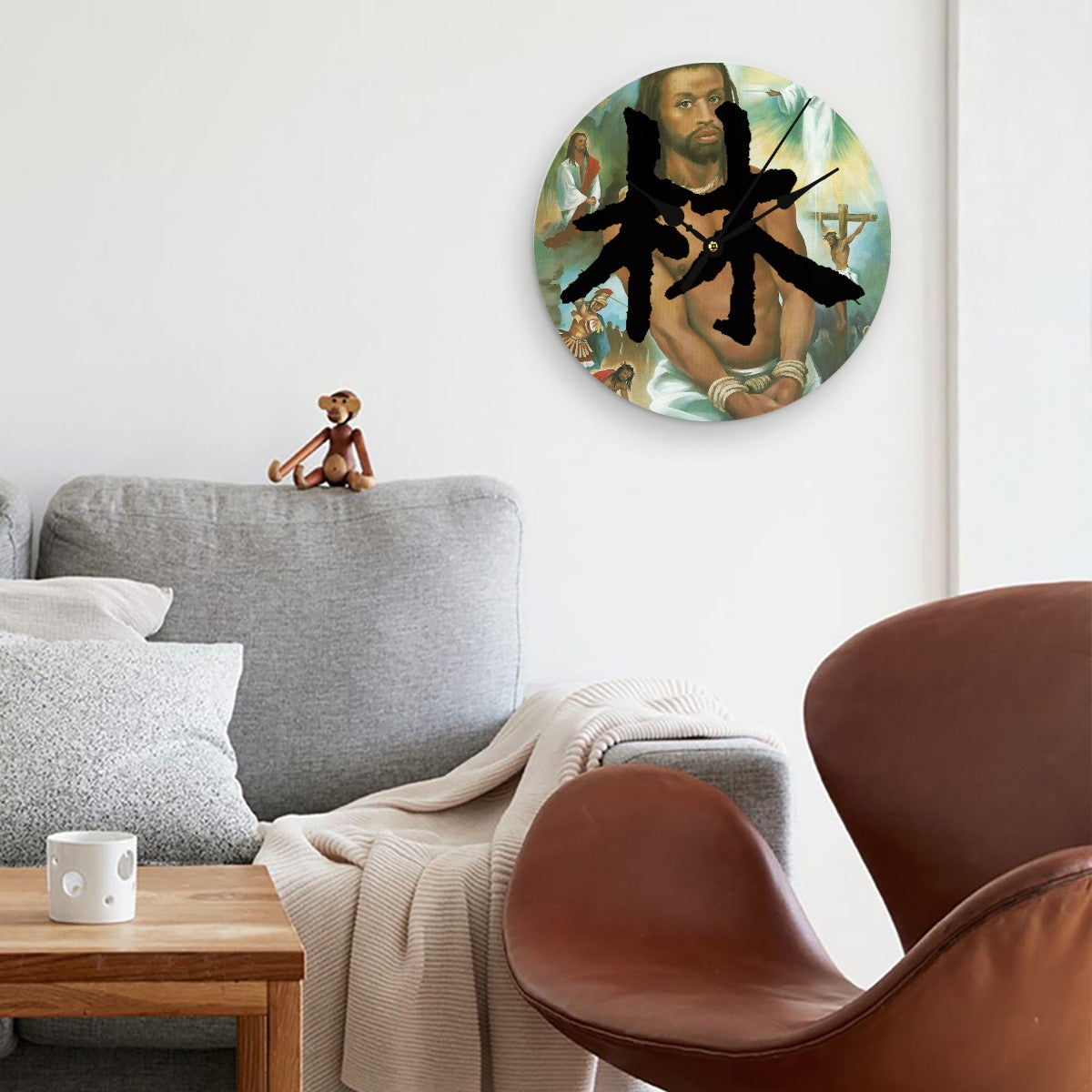 林 "Lord Of The Kings" Wood Clock