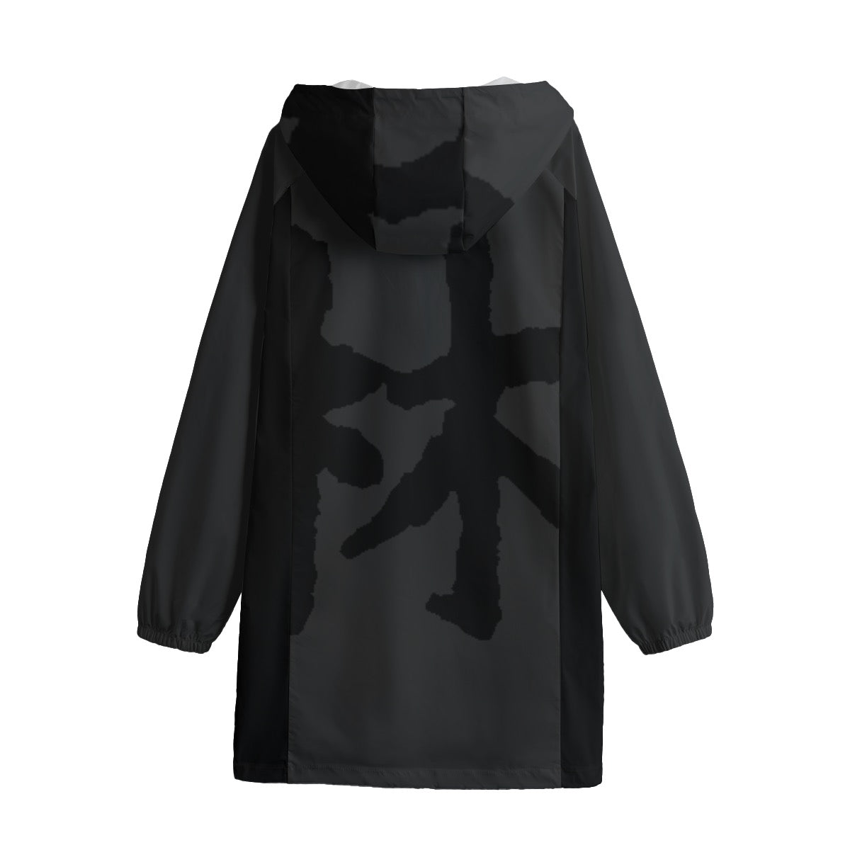林 SHDW Unisex Windbreaker Long Jacket