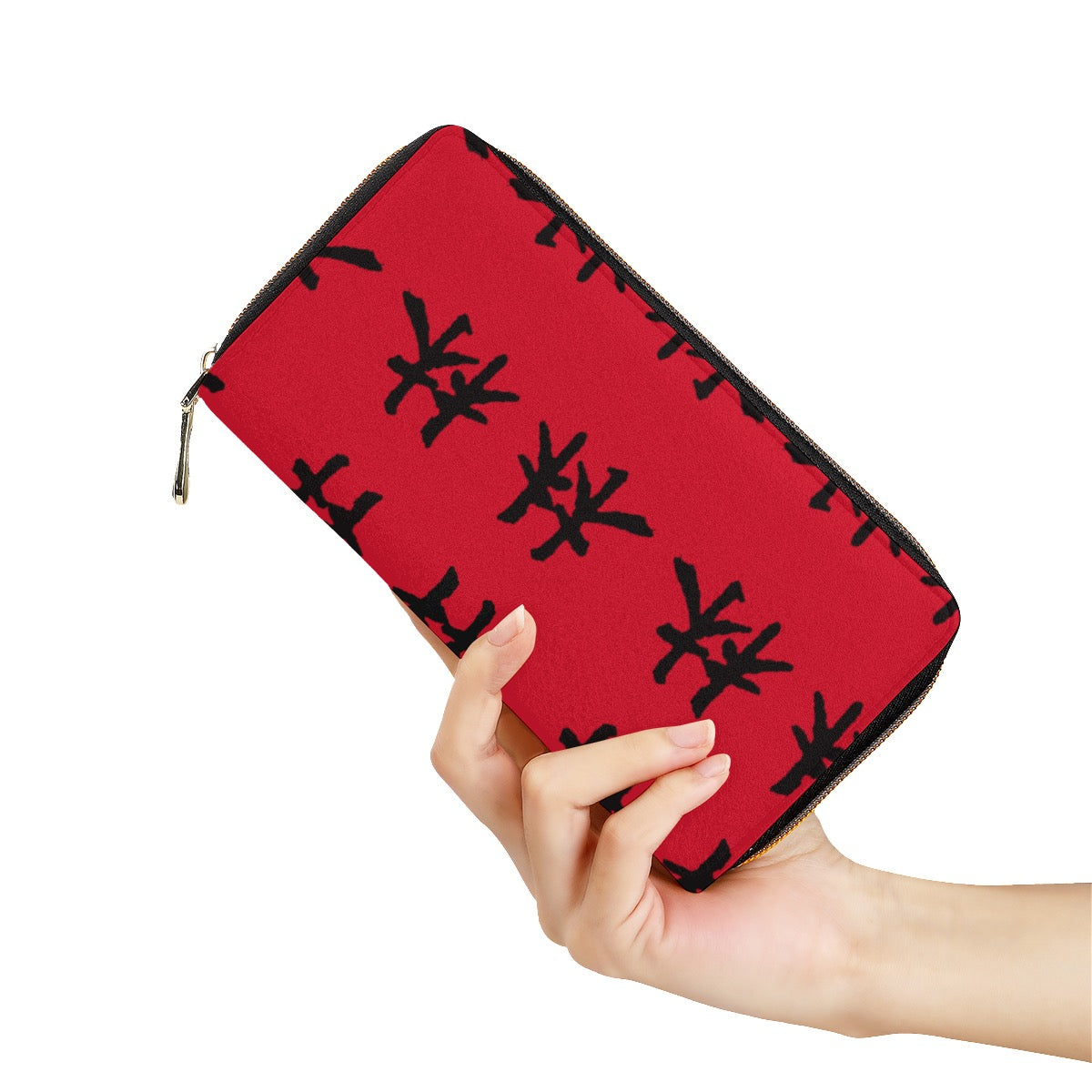 林 RED Ferno Print Mini Purse