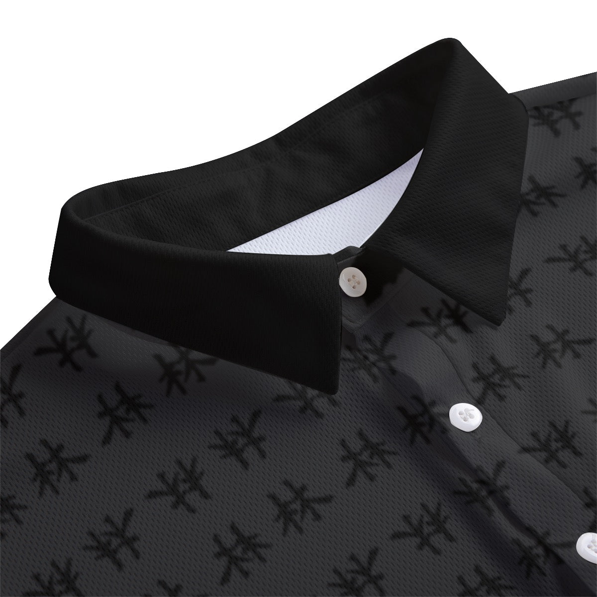 林 SHDW Print Women's Polo Shirt | Birdseye