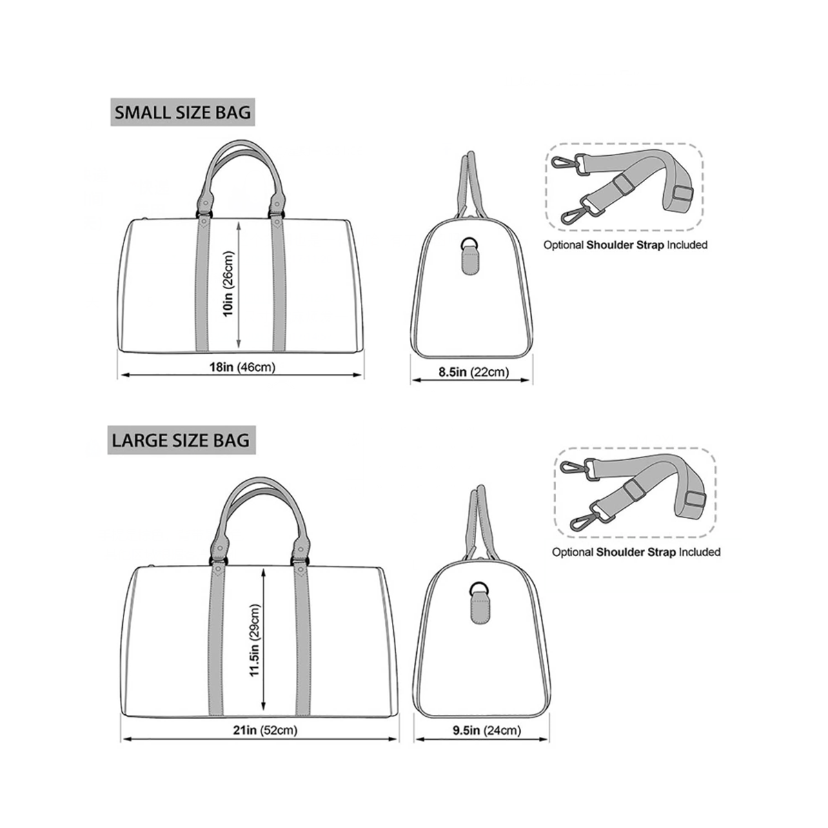 林 Guardian Angel Duffle Bag