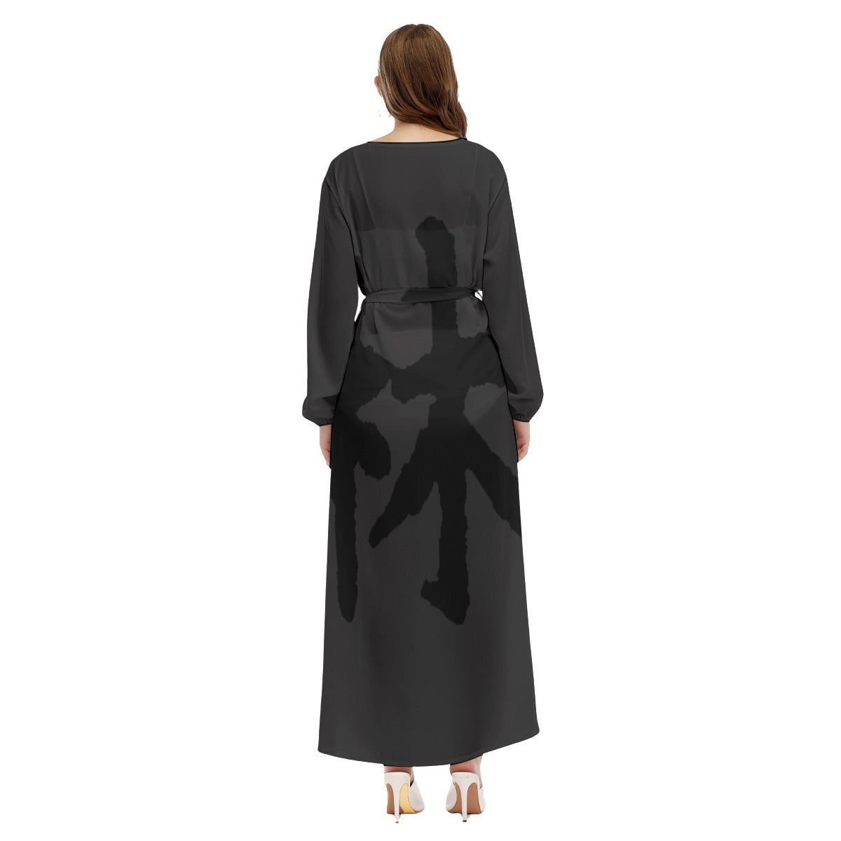 林 SHDW Print Women's Beach Robe