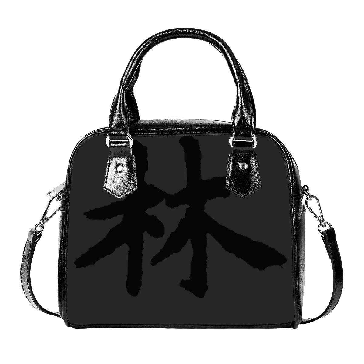 林 SHDW Print Handbag With Single Shoulder Strap