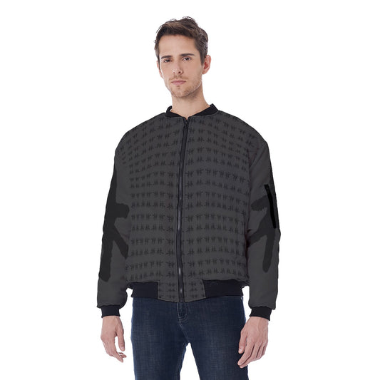 林 SHDW Print Men's Bomber Jacket