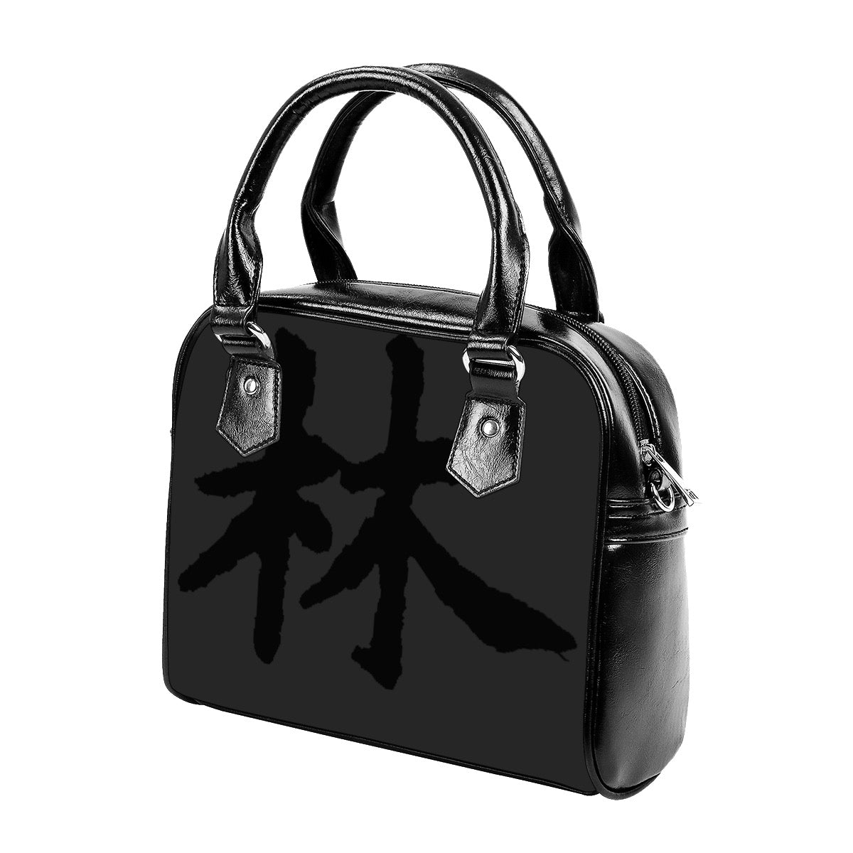 林 SHDW Print Handbag With Single Shoulder Strap