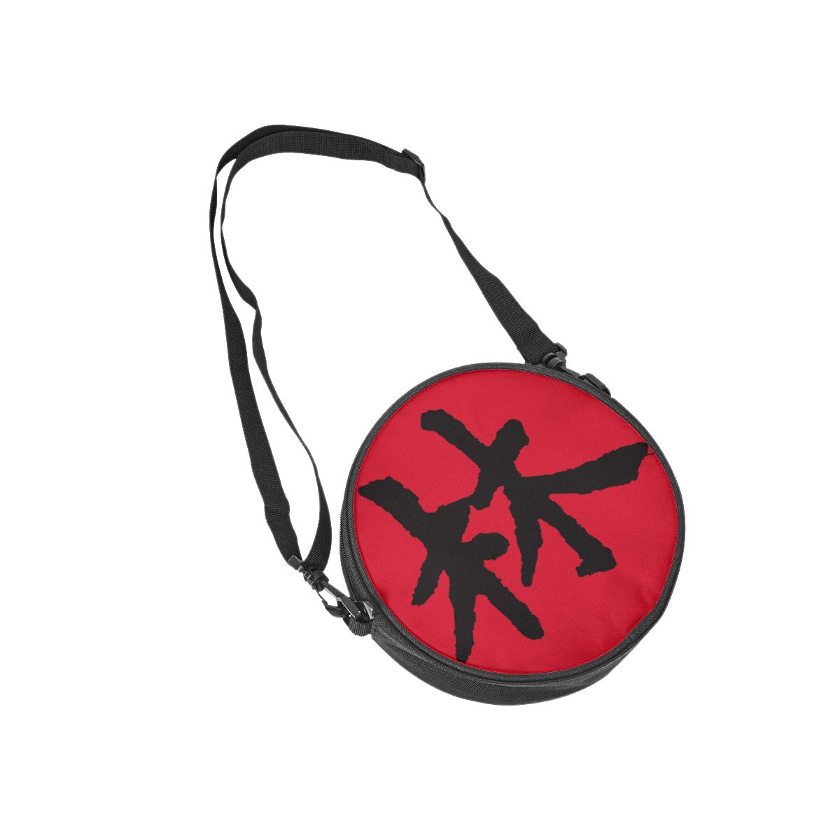 林 RED Ferno Print Round Satchel Bags