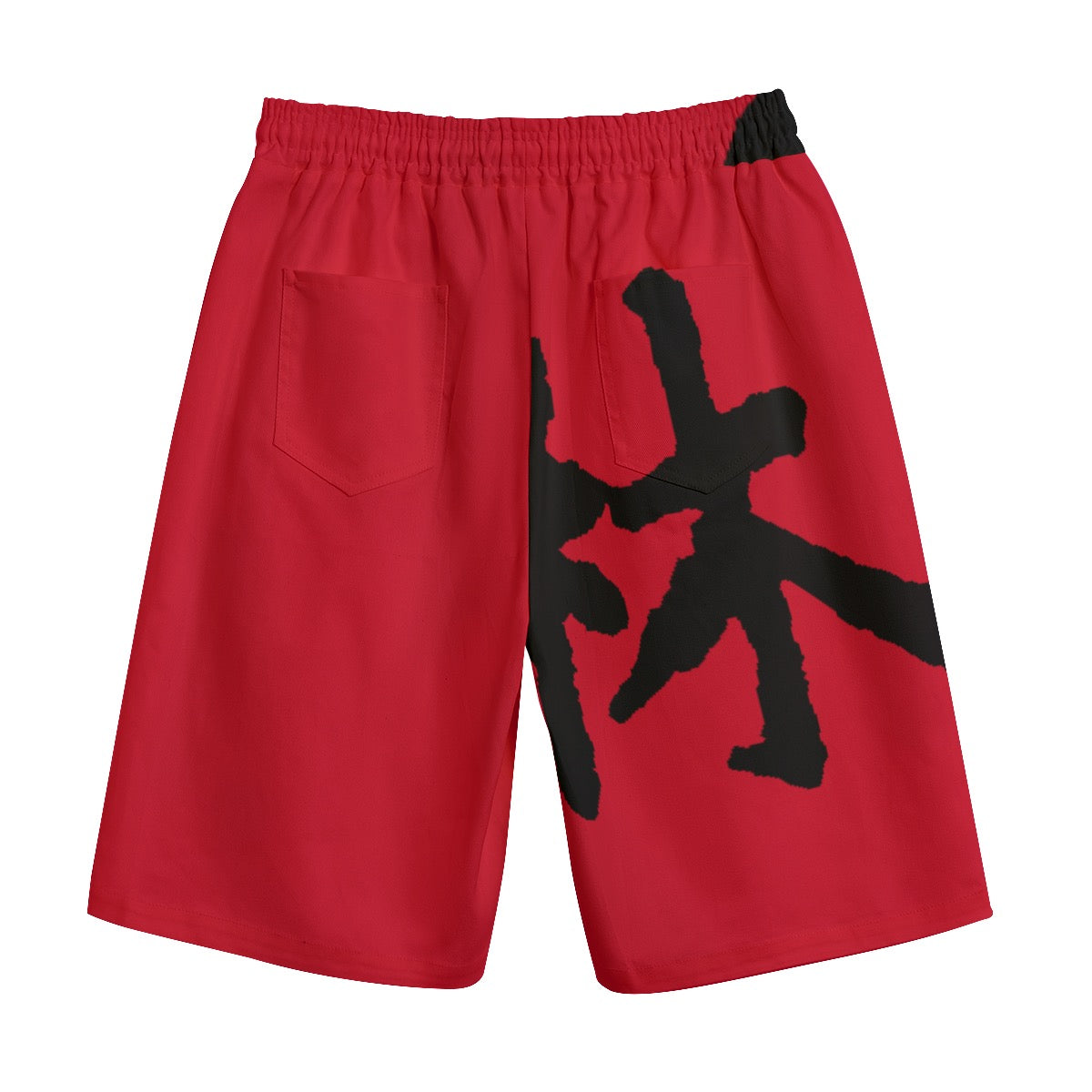 林 RED Ferno Unisex Straight Casual Short | 245GSM Cotton