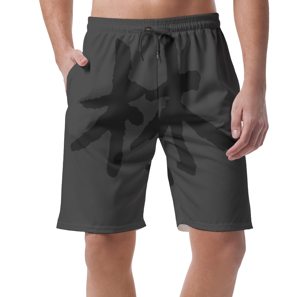 林 SHDW Print Men's Casual Short Pants