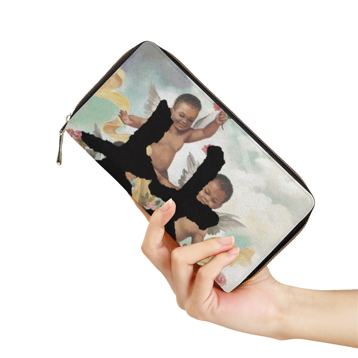 林 Guardian Angels Print Mini Purse