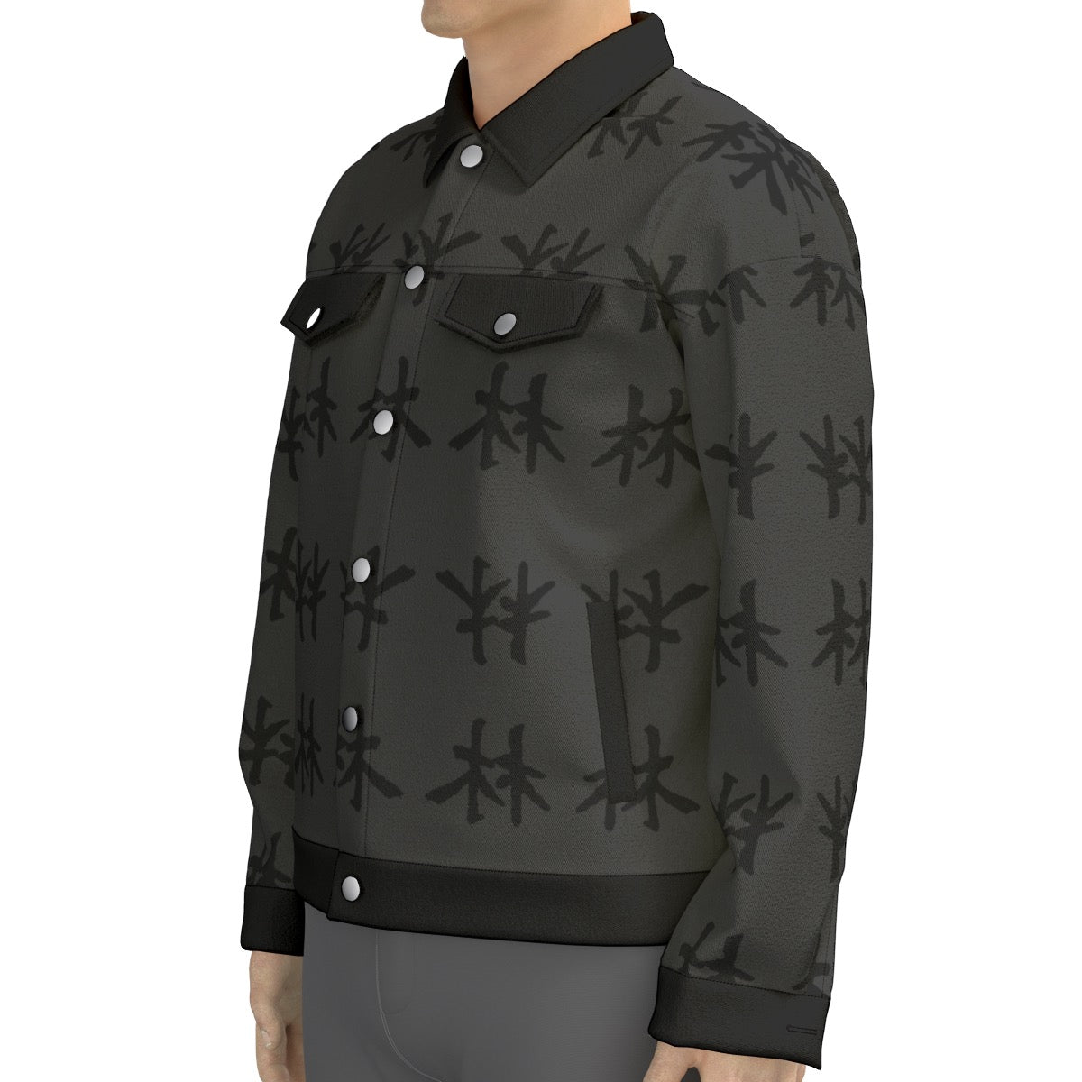 林 SHDW Unisex Lapel Jacket | 245GSM Cotton