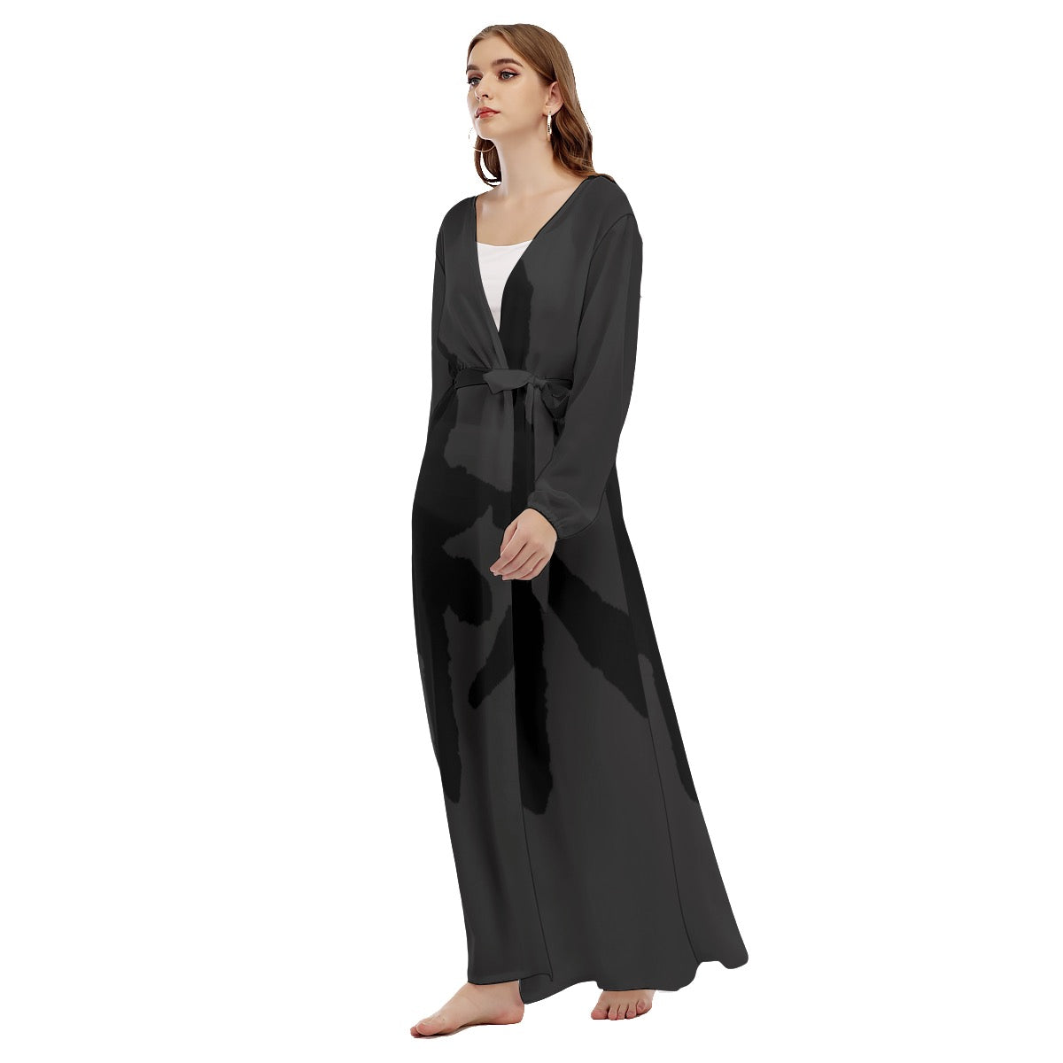 林 SHDW Print Women's Beach Robe