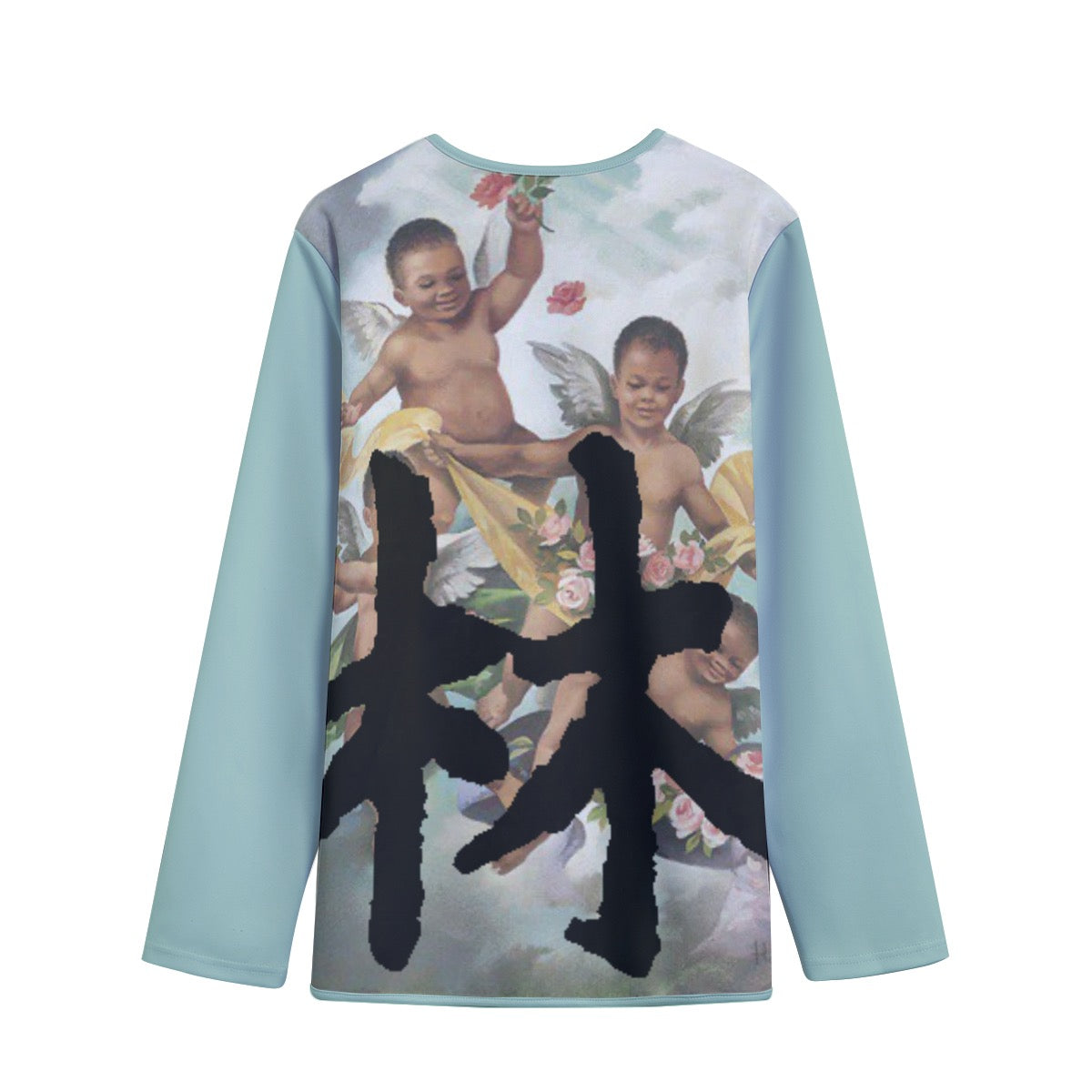 林 Guardian Angels Print Women's Long Sleeve Outwear
