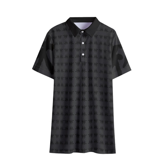 林 SHDW Print Women's Polo Shirt | Birdseye