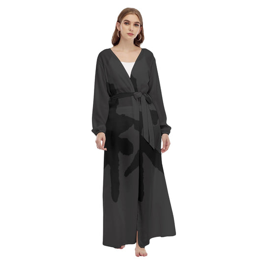 林 SHDW Print Women's Beach Robe
