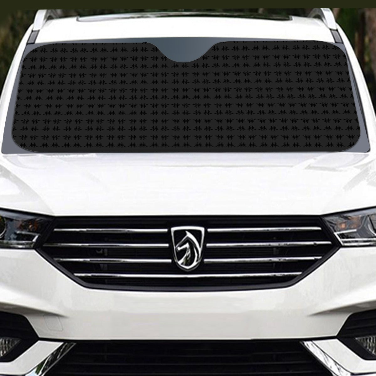 林 SHDW Print Windshield Sunshade