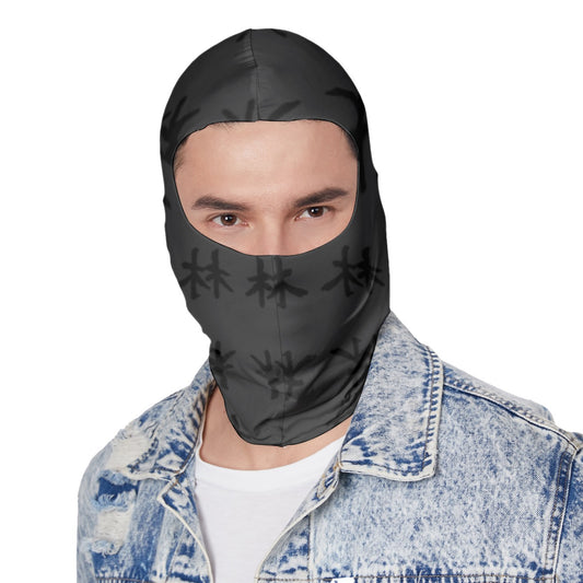 林 SHDW Print All-Over Print Balaclava Face Mask