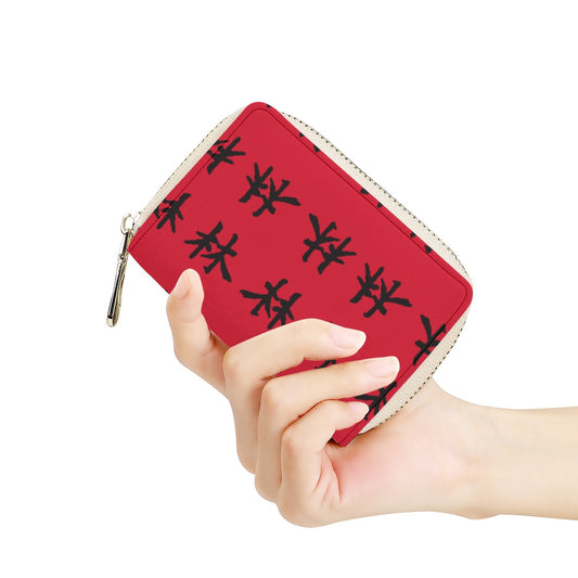 林 RED Ferno Print Card Holder