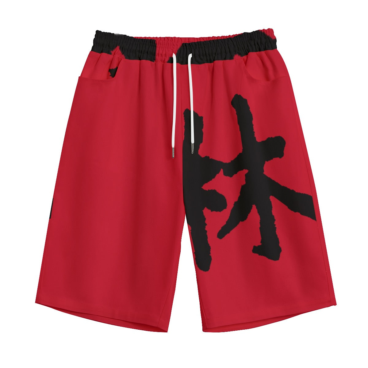 林 RED Ferno Unisex Straight Casual Short | 245GSM Cotton