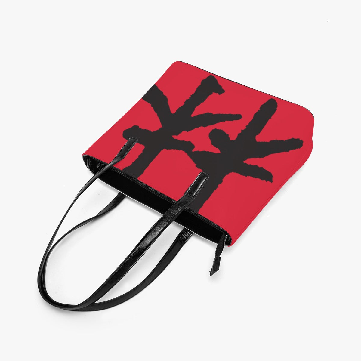 林 RED Ferno PU Tote Bag