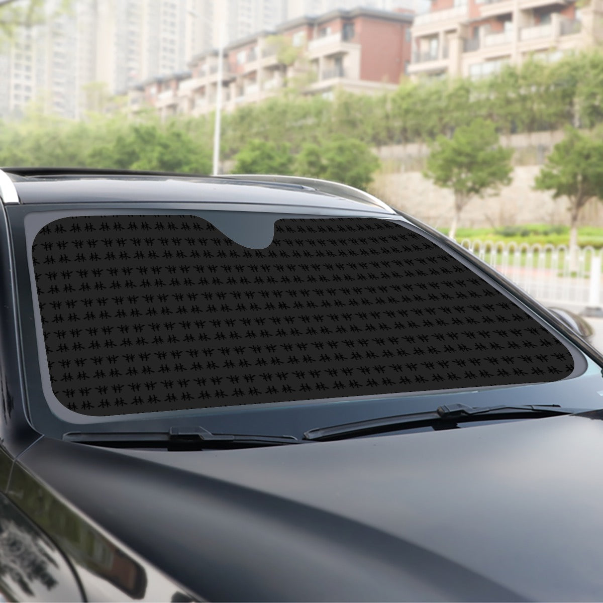 林 SHDW Print Windshield Sunshade