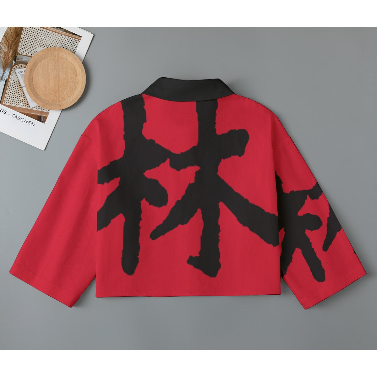 林 RED Ferno Women's Cropped Jacket | 245GSM Cotton
