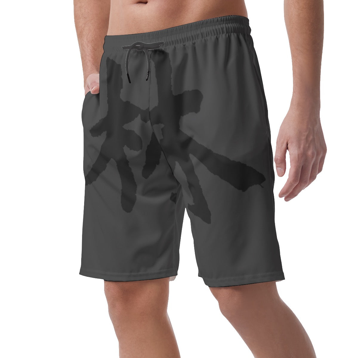 林 SHDW Print Men's Casual Short Pants