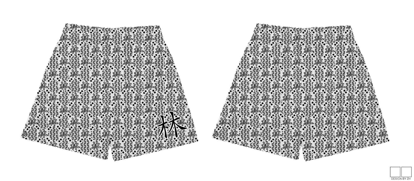林 Ferno Print Mesh Shorts
